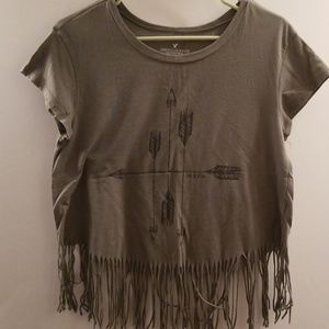 Crop top American Eagle shirt